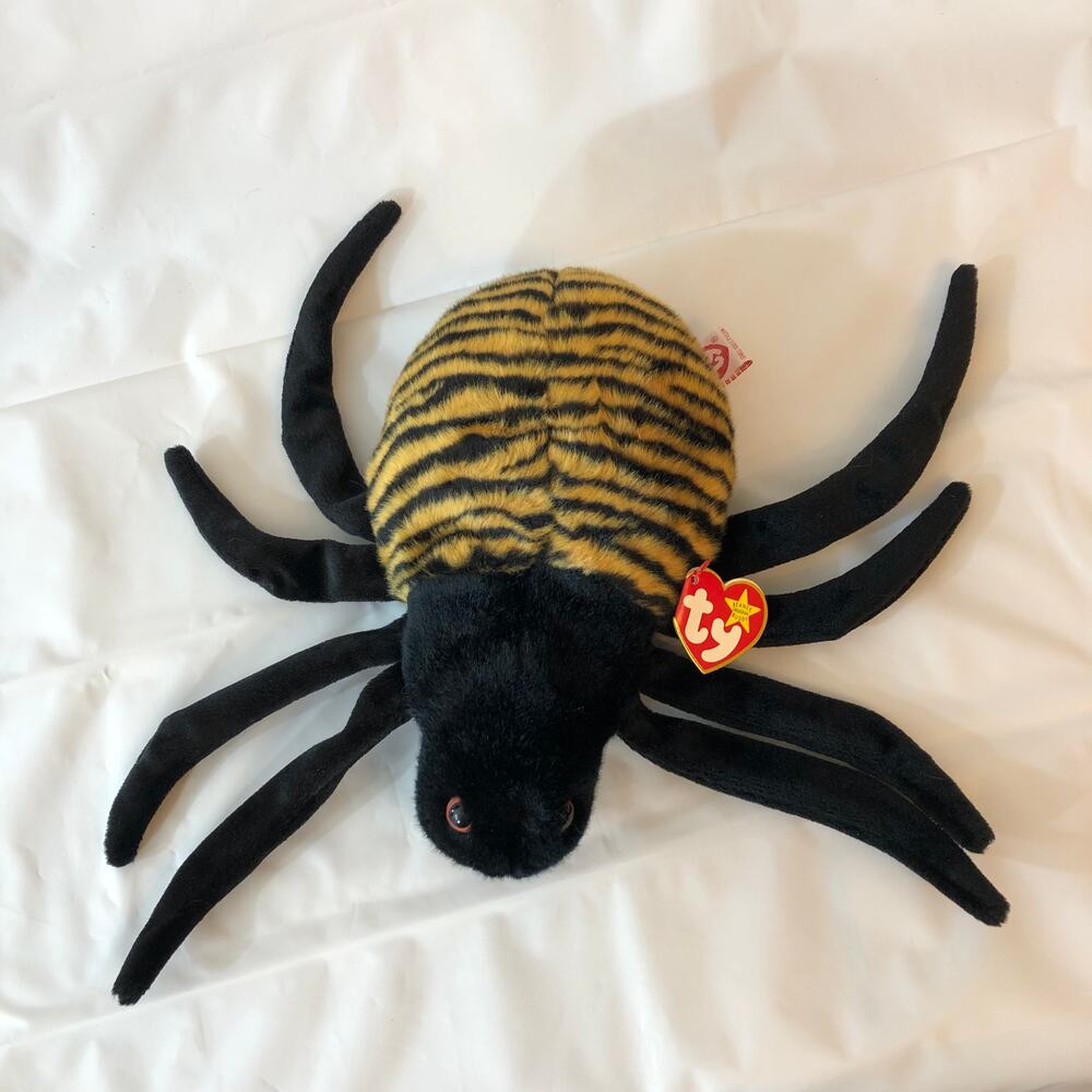 Ty Beanie Buddies Spinner the Spider 9" Plush